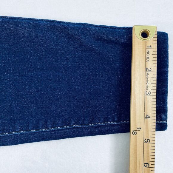 M Jeans Maurices Womens Size M-Reg 28" W Dark Wash Denim Stretch Skinny Mid Rise - Picture 10 of 12